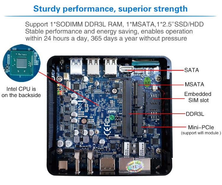 Fanless mini pc 3